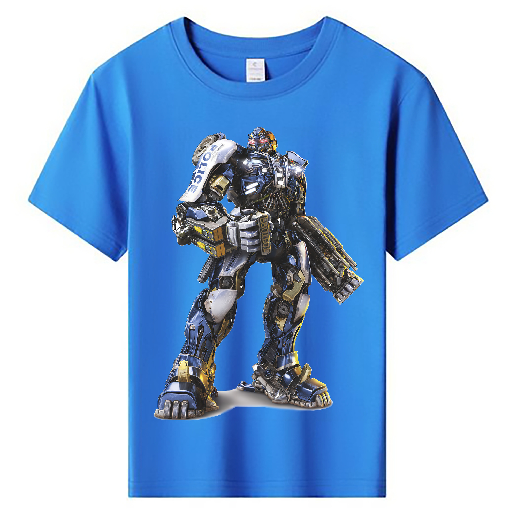 （画像用） Transformers トランスフォーマー 綿100％キッズTシャツ（フロントプリント）